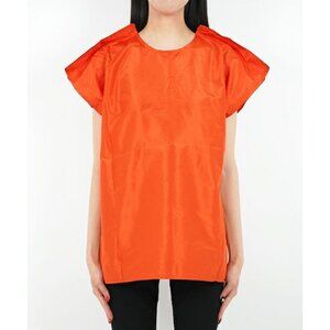 NWT Sofie D'Hoore Bess Orange Silk Dolman Top